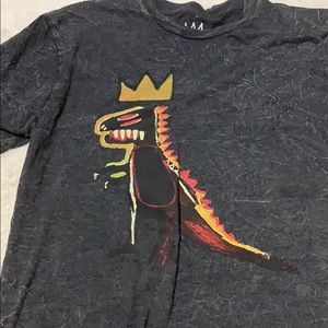 Basquiat distressed tee